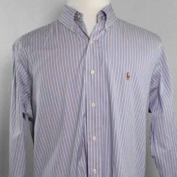 Ralph Lauren Other - Ralph Lauren Button Up Striped Multi-Color Size 17
